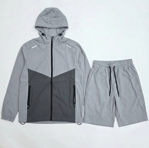 2 Tone Windbreaker short-sets (Nylon Material)