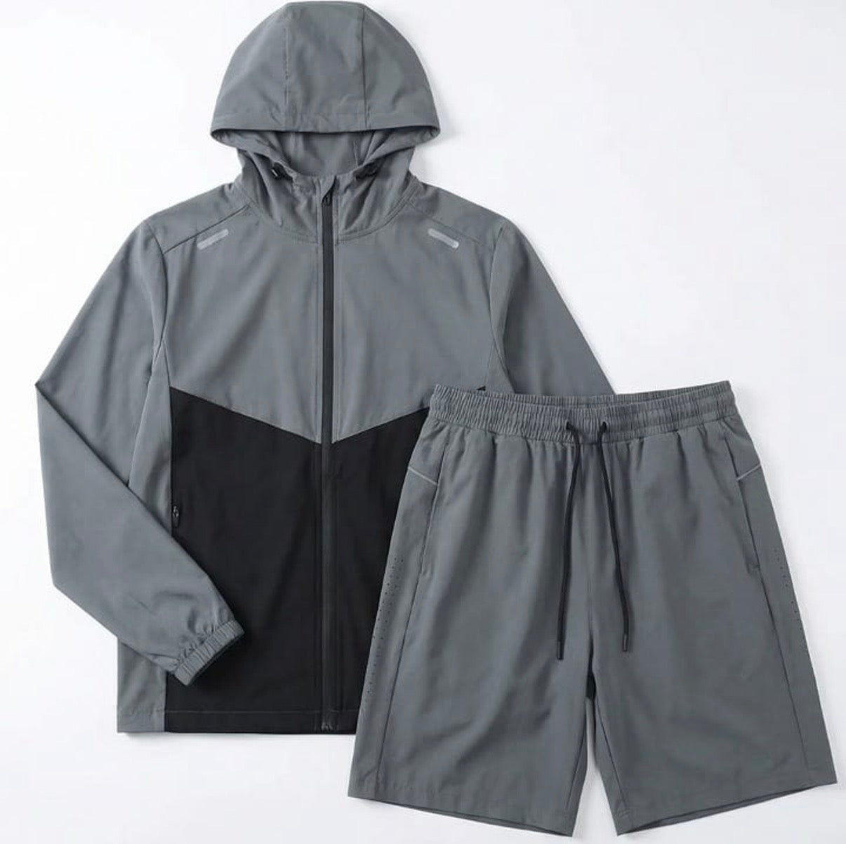 2 Tone Windbreaker short-sets (Nylon Material)